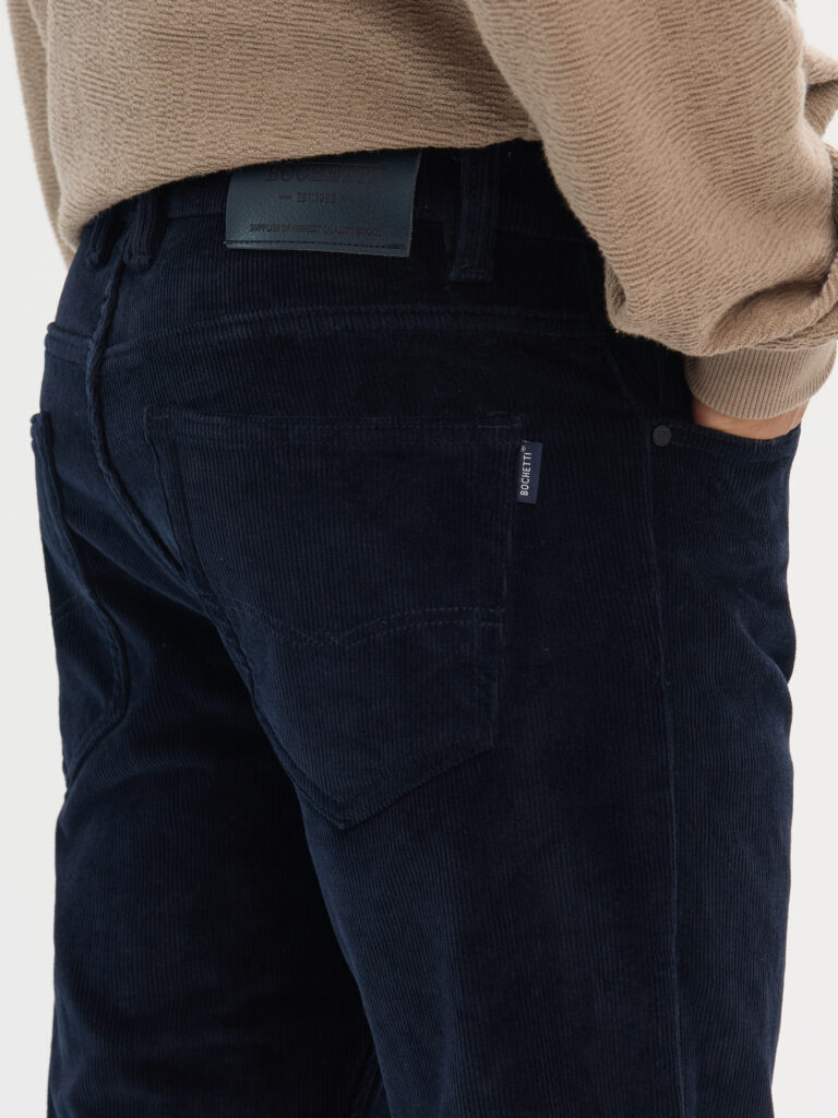 брюки мужские утепленные темно-синие 6