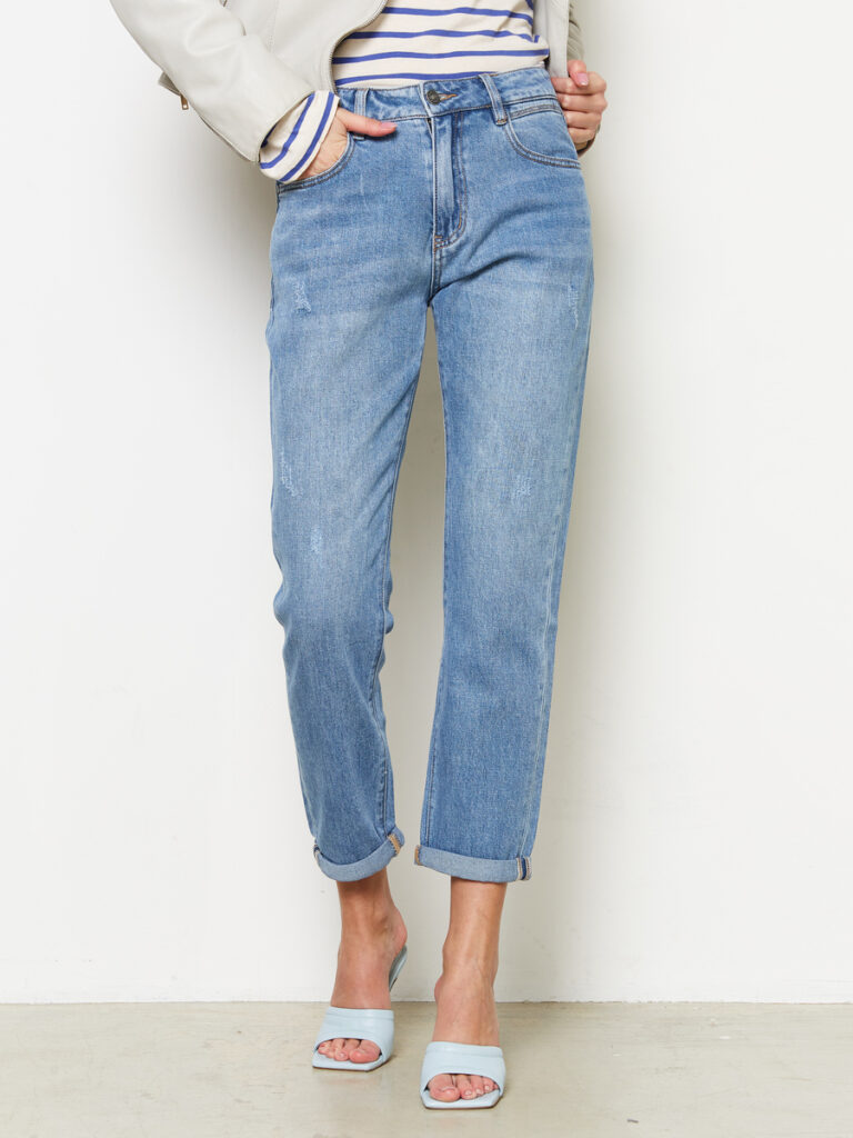 джинсы женские светло-синие 1