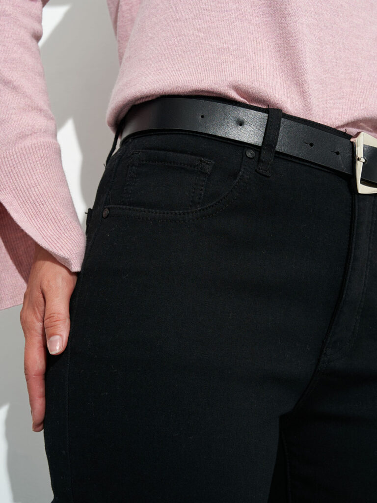 брюки женские утепленные черные 2