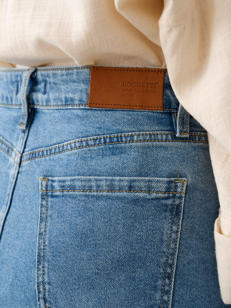 юбка джинсовая голубая 2