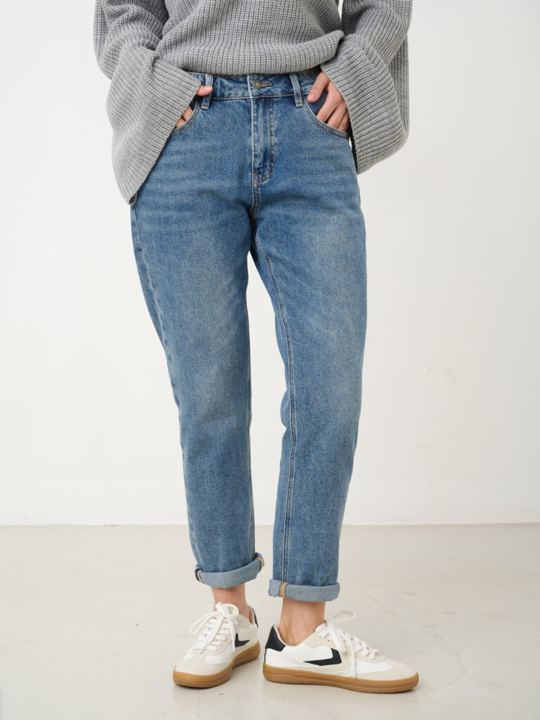 джинсы женские серо-голубые 2