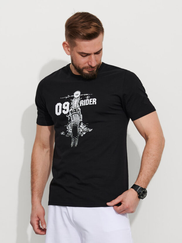 bochetti udi 6027b 0039 4 x11 Черный Футболка мужская