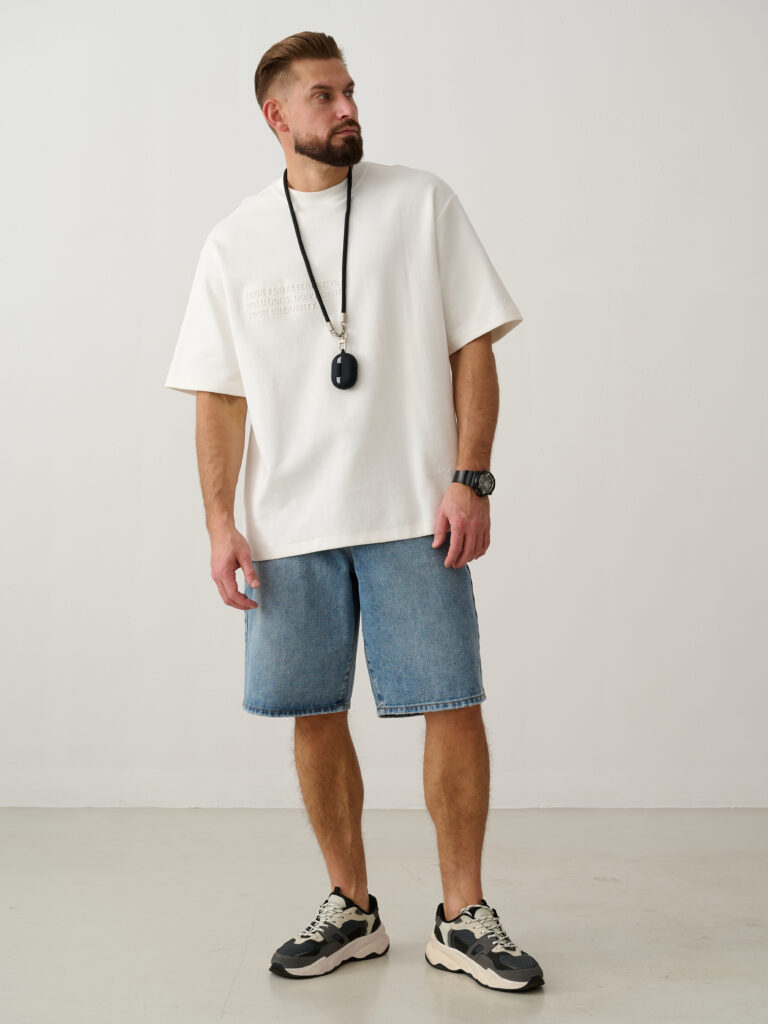 шорты мужские голубые 2