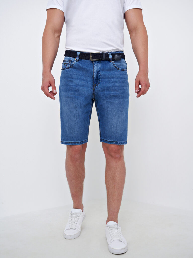 шорты мужские светло-синие 1