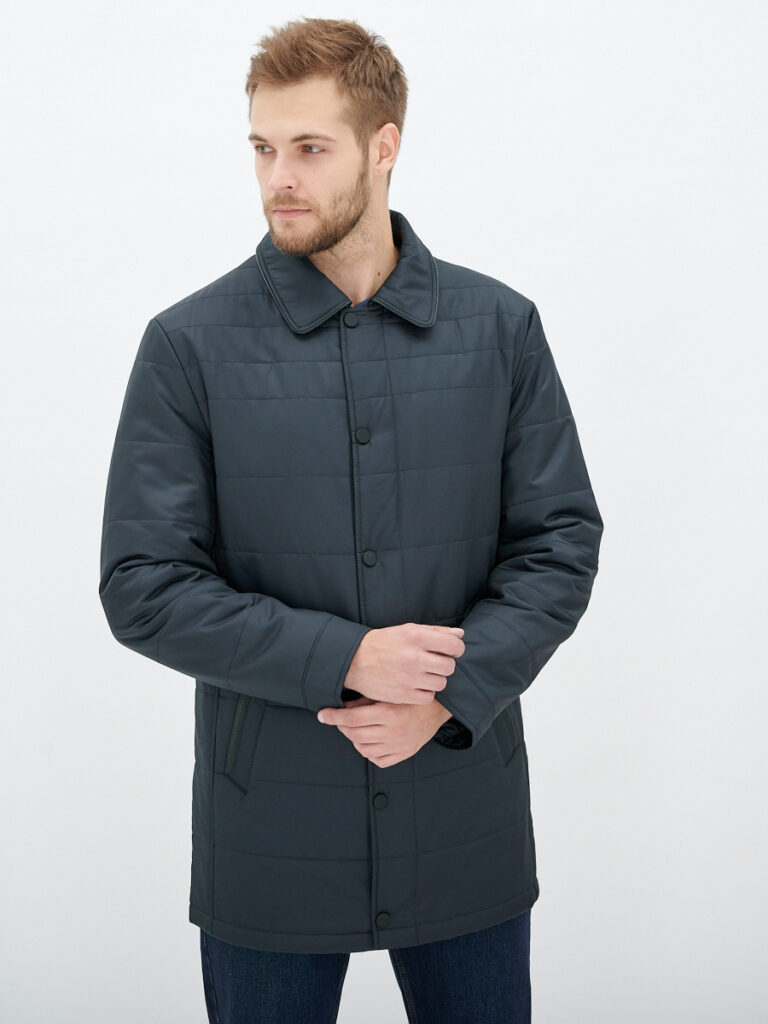 куртка демисезонная мужская черная 1