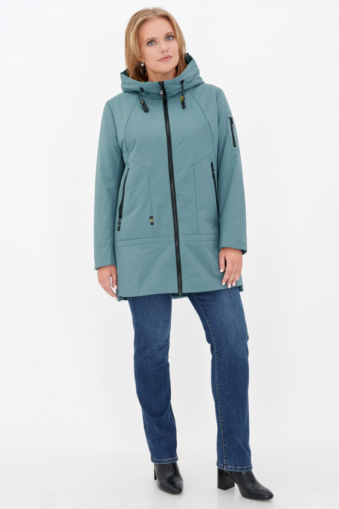 куртка женская демисезонная ментол 2