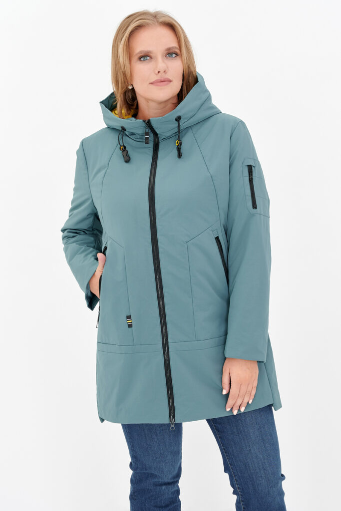 куртка женская демисезонная ментол 1