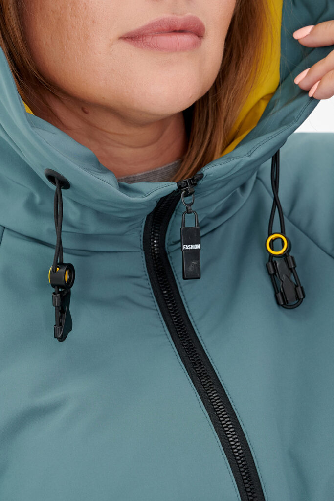 куртка женская демисезонная ментол 7