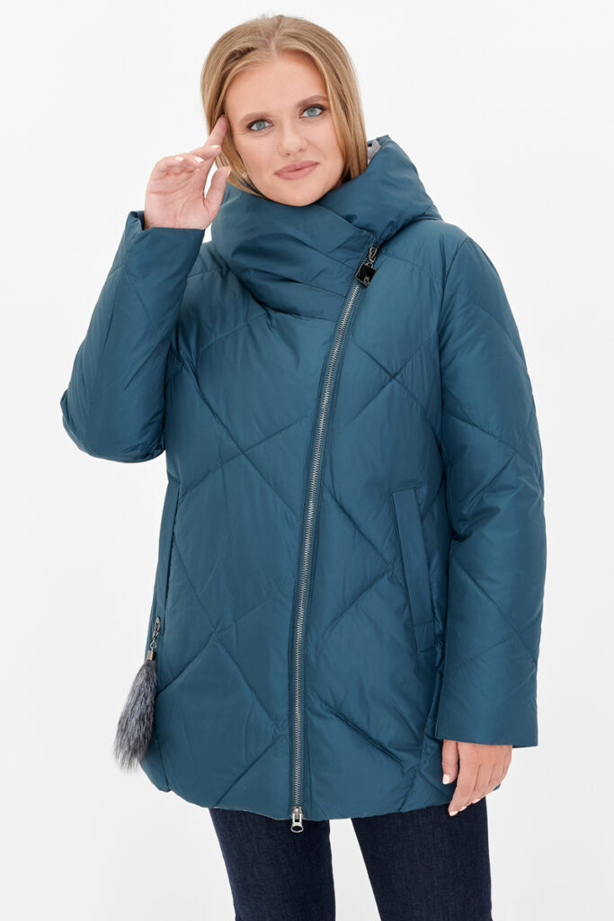 куртка женская утепленная изумруд 3