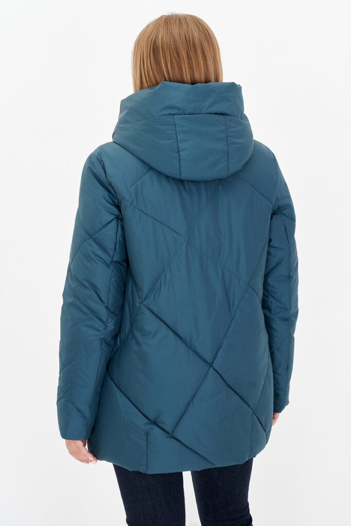 куртка женская утепленная изумруд 5