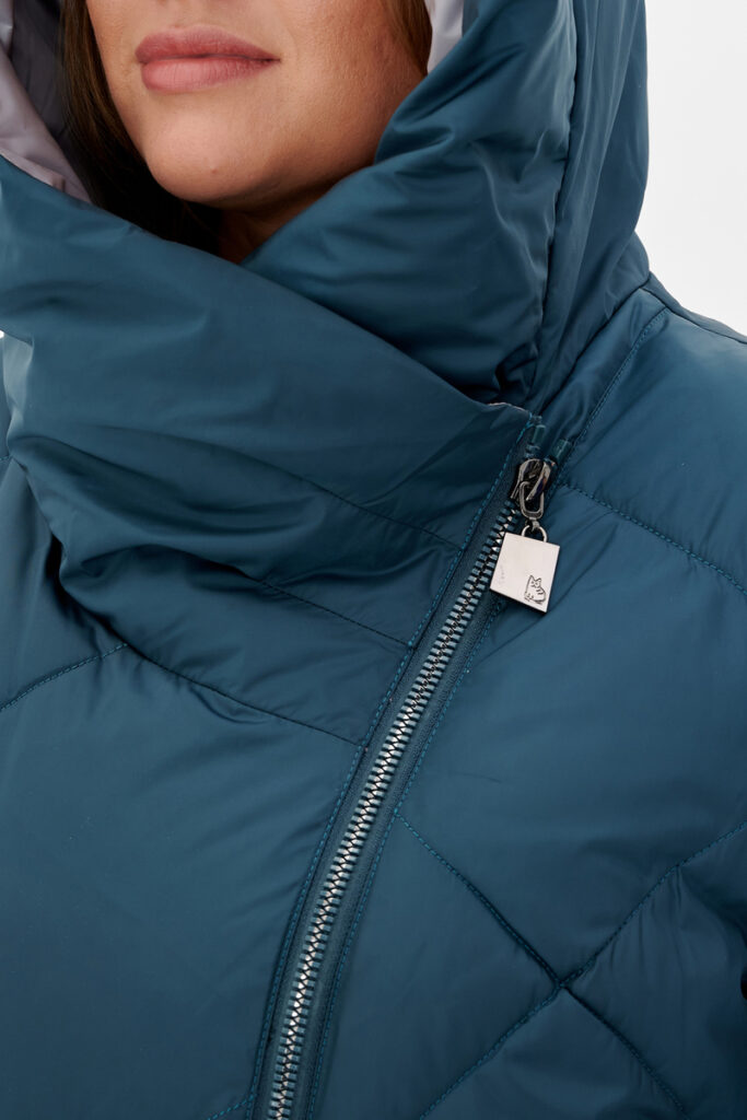 куртка женская утепленная изумруд 7