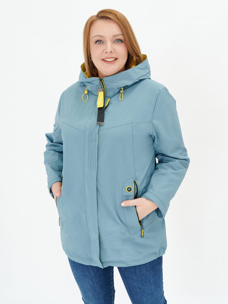 ветровка женская зеленый 1