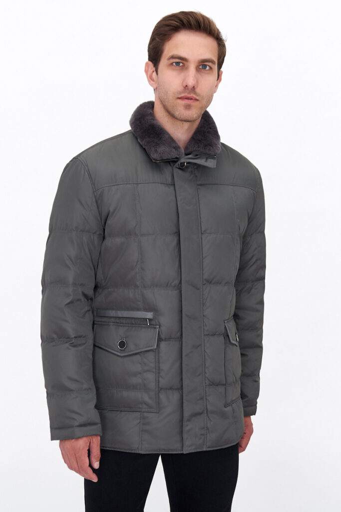 куртка мужская утепленная вк серая 1