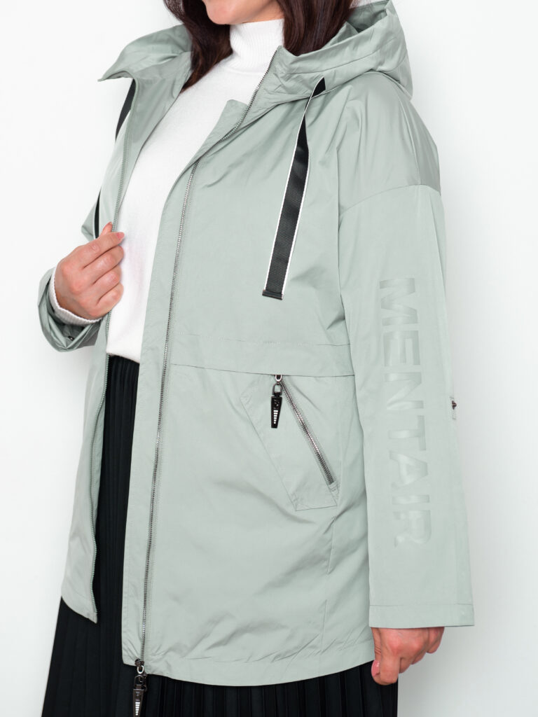 плащ женский ментол 4