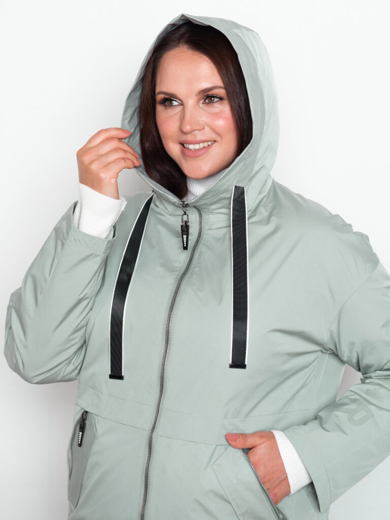 плащ женский ментол 5