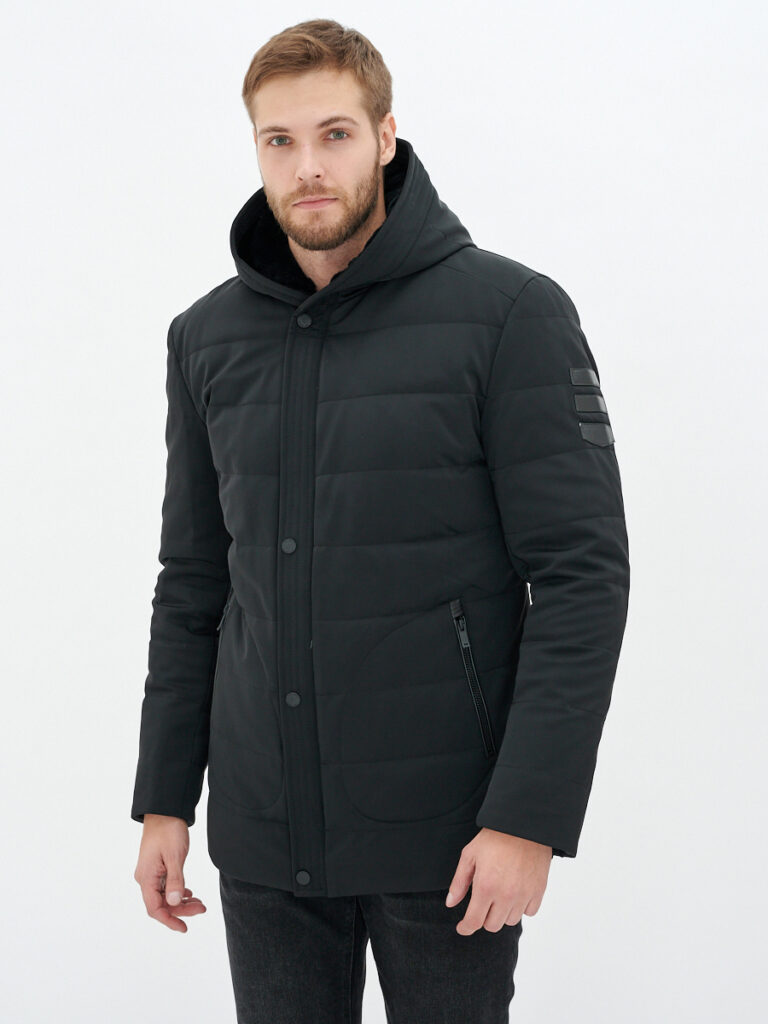 куртка утепленная черная 1