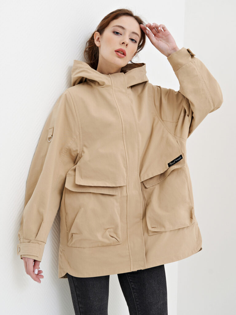 ветровка женская коричневый 1