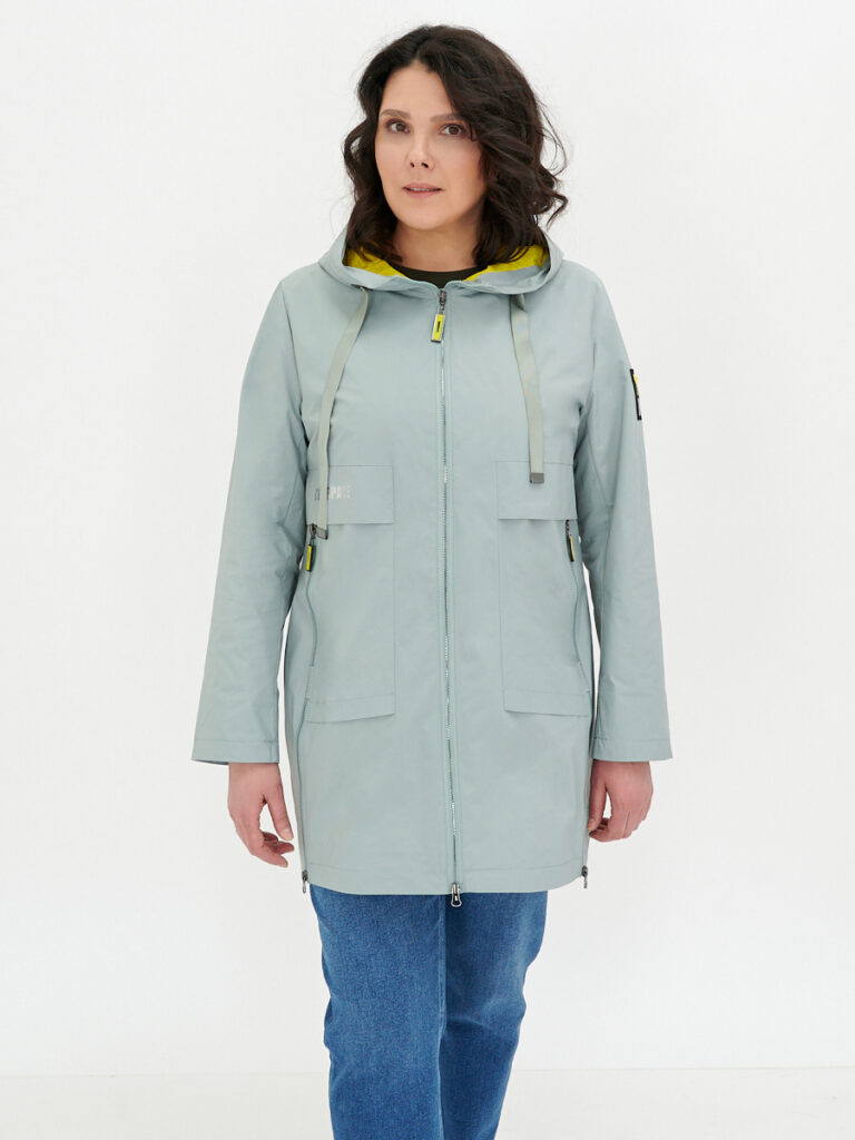 ветровка женская светло-зеленый 1