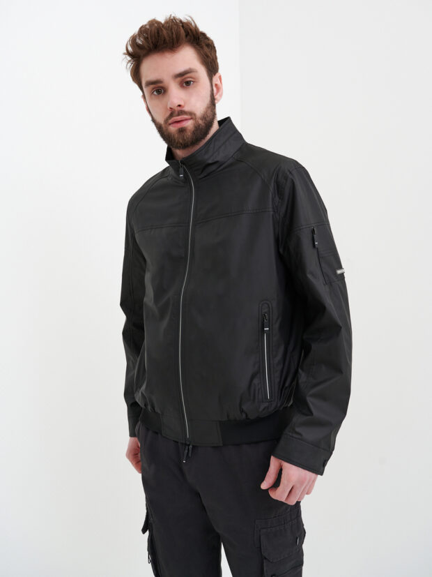 city savani ccs 2219 01 Черный Ветровка мужская