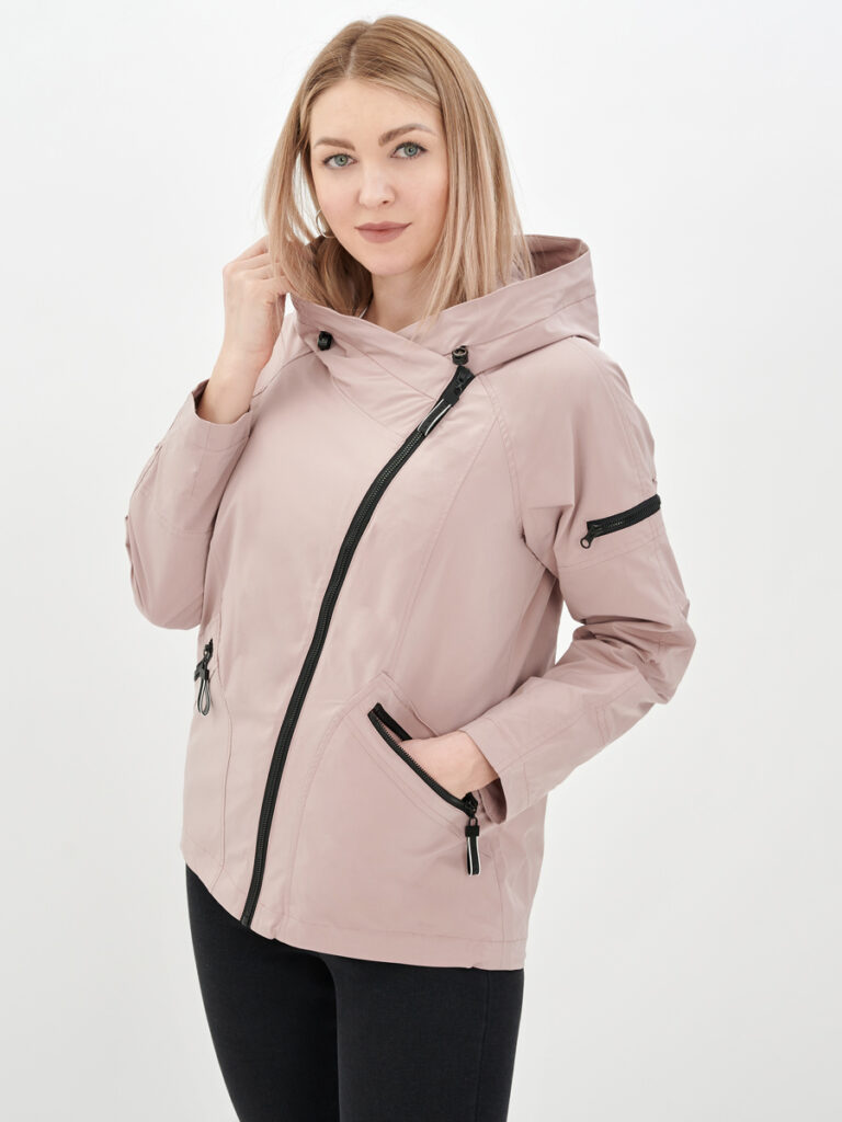 ветровка женская пудра 1