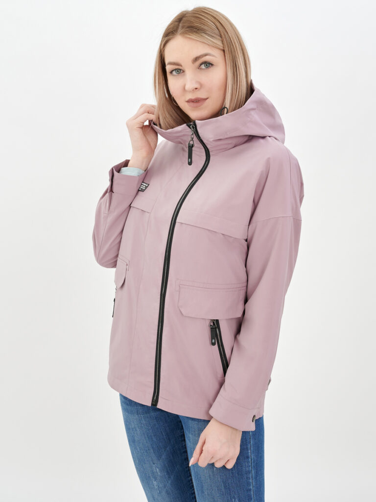ветровка женская пудра 1