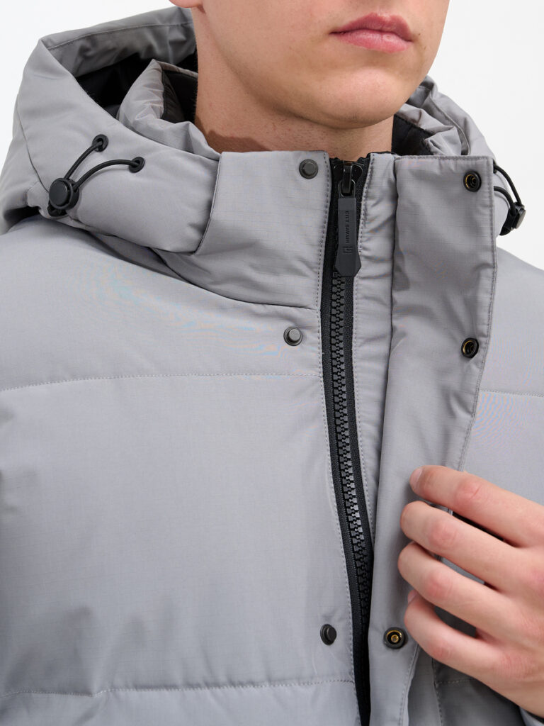 куртка мужская утепленная серая 6