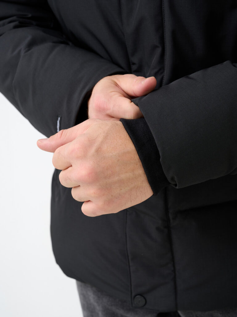 куртка мужская утепленная черная 9