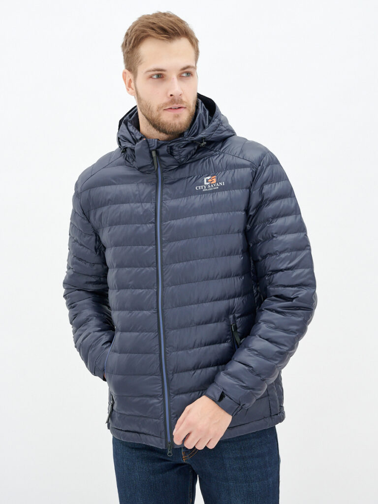 куртка демисезонная мужская синяя 1