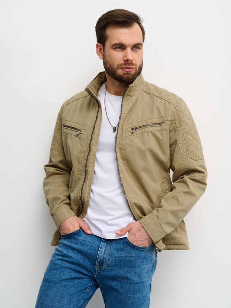 ветровка мужская бежевый 1