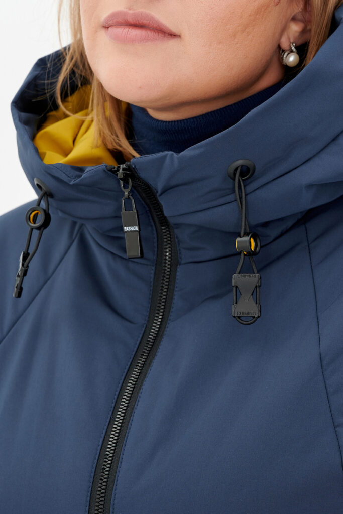 куртка женская демисезонная синяя 7