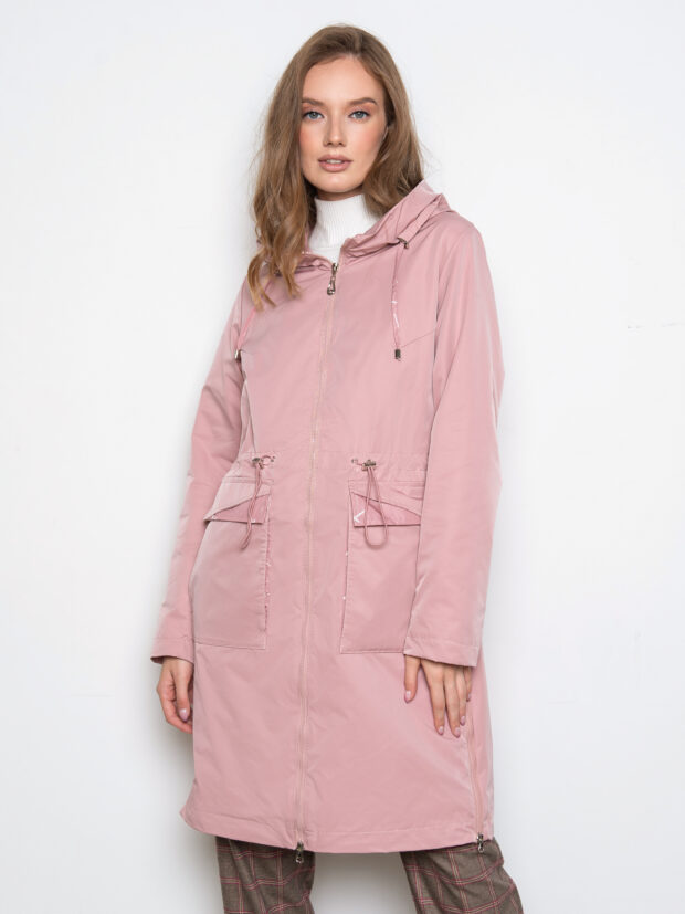 city savani cty 30397n 42 Розовый Плащ женский